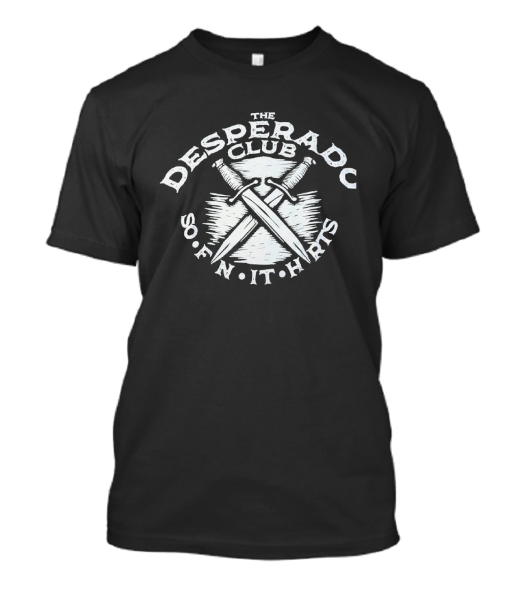 The Desperado Club So FN It Hurts Crossed Blades Retro Style T-Shirt