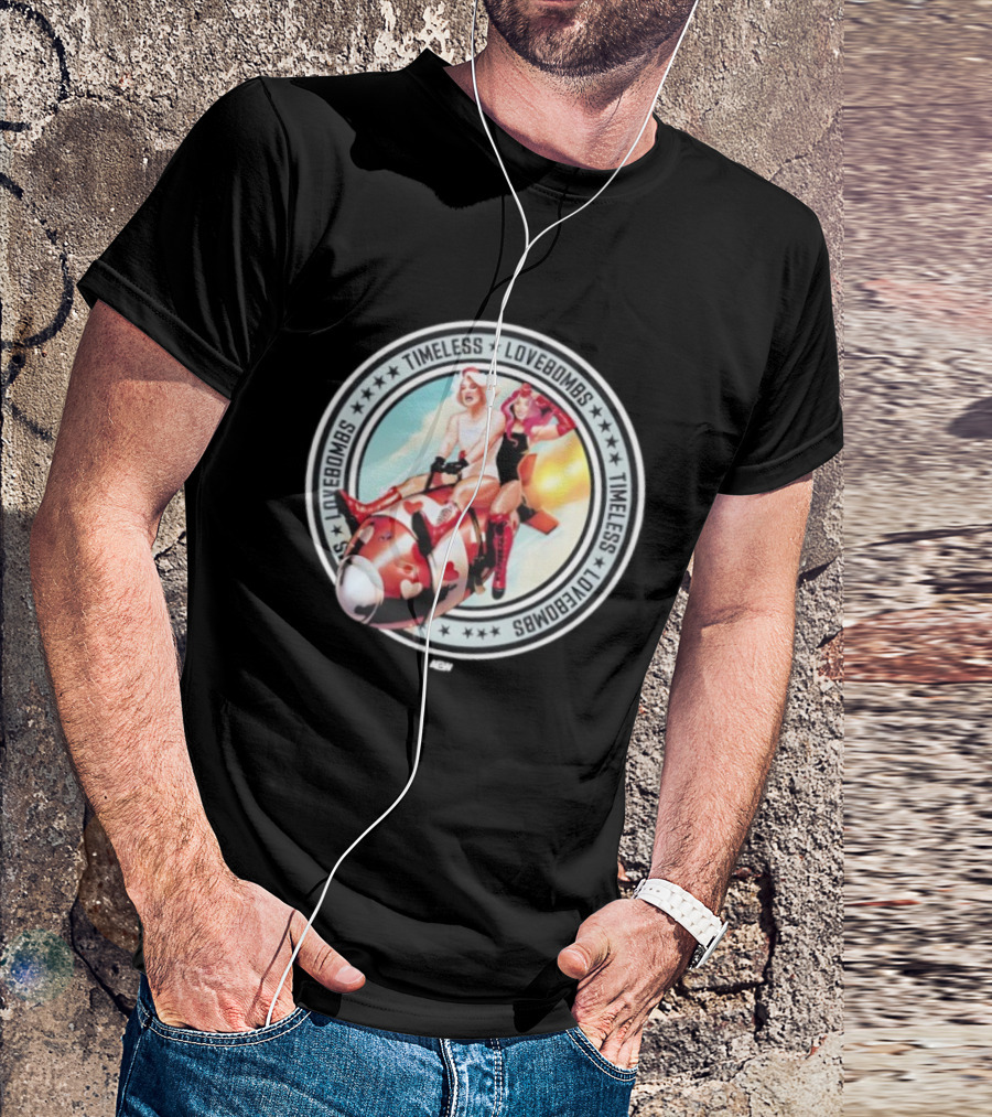 Timeless Love Bombs All Elite Wrestling Bombs Away T-Shirt