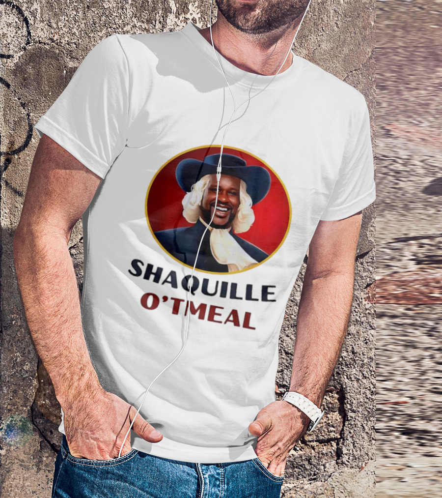 Shaquille Oatmeal Funny Meme Cereal Parody T-Shirt