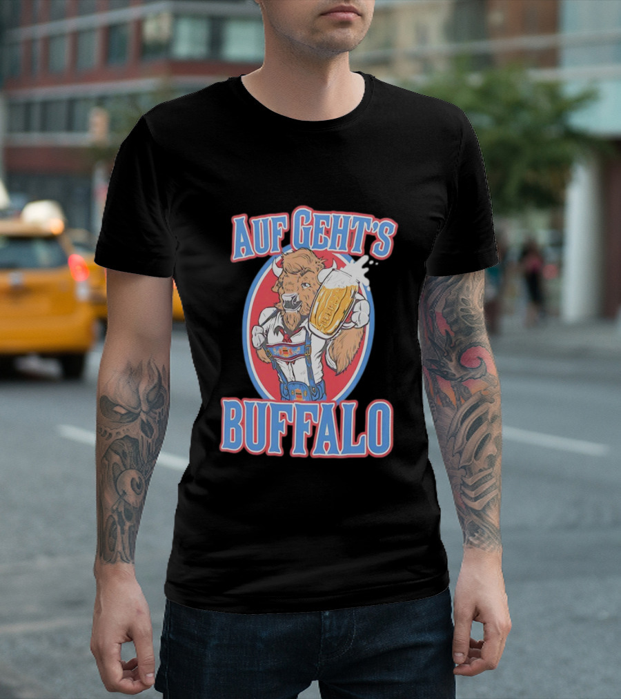 Auf Geht’s Buffalo Bills T-Shirt
