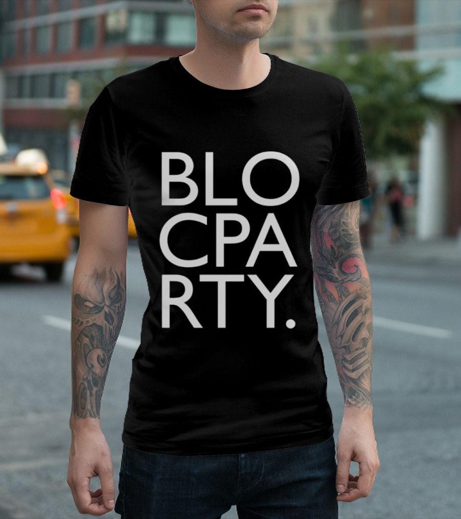 Bloc Party Band Music Fans Merchandise T-Shirt