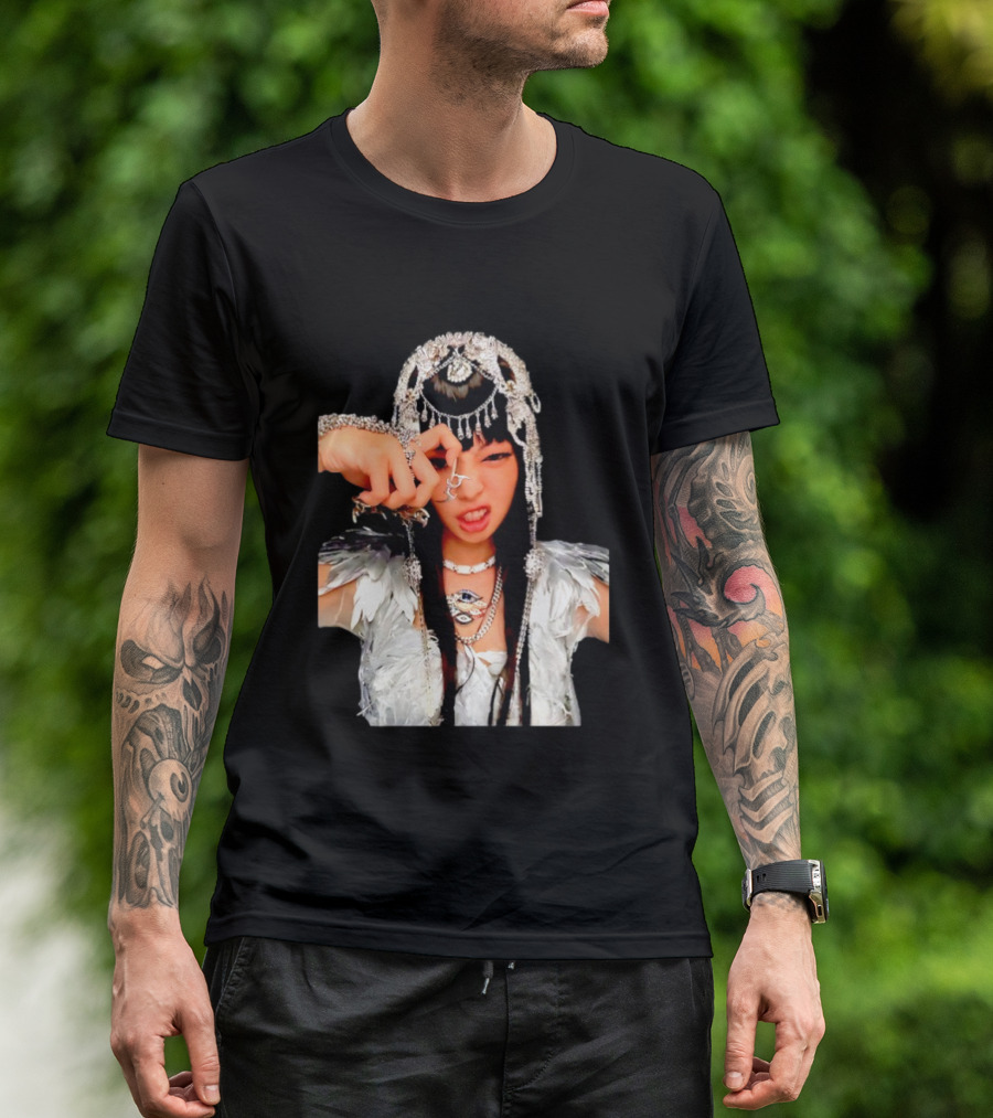 Jennie Blackpink Ruby Album Hip Hop Fashion T-Shirt