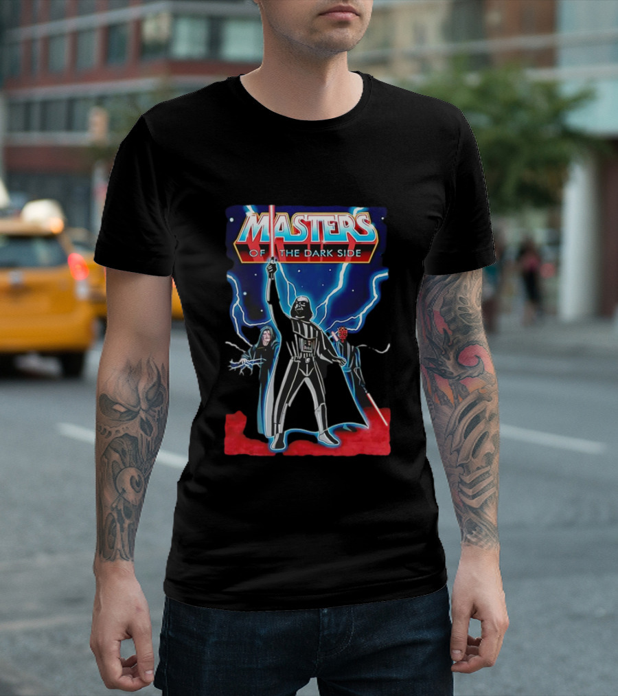 Masters Of The Dark Side Star Wars Darth Vader Emperor Palpatine Darth Maul T-Shirt