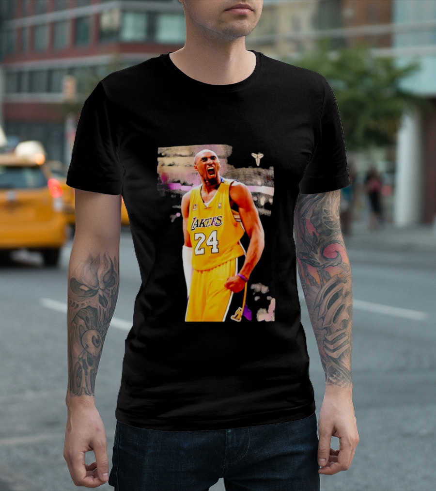 Kobe Bryant Los Angeles Lakers 24 Basketball T-Shirt