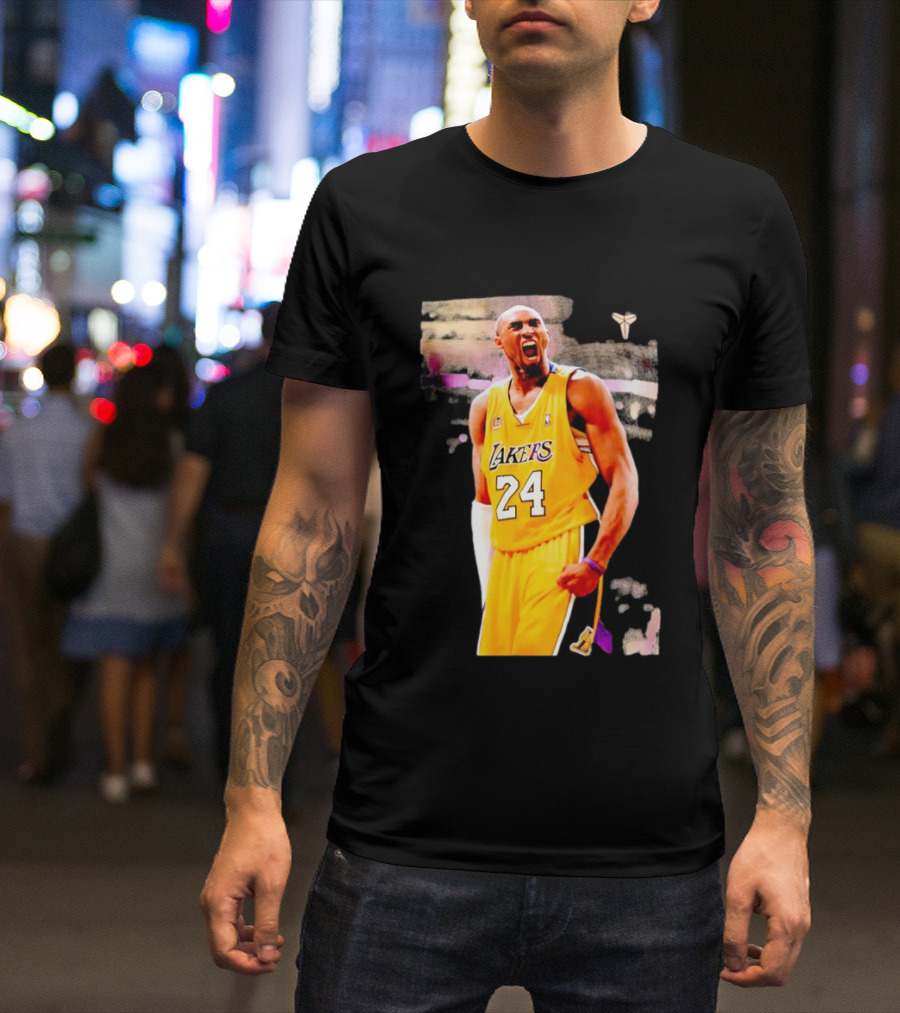 Kobe Bryant Los Angeles Lakers 24 Basketball T-Shirt