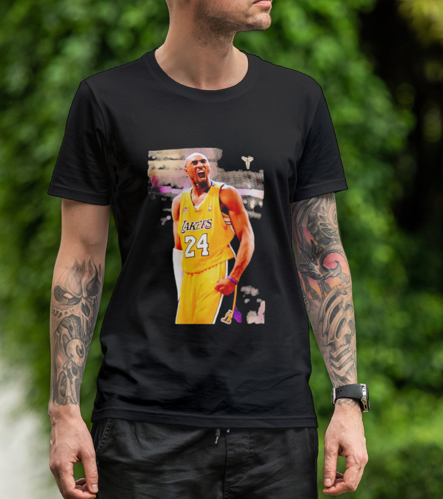 Kobe Bryant Los Angeles Lakers 24 Basketball T-Shirt