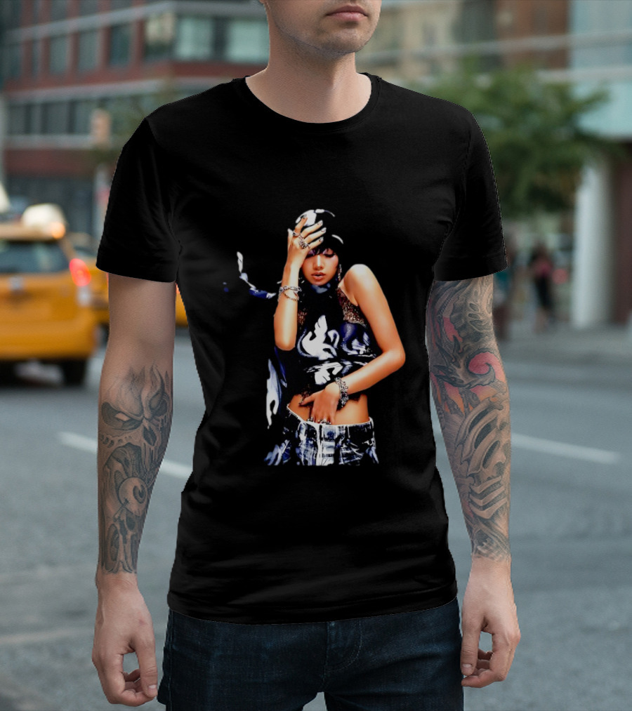 Lisa Blackpink Rockstar V3 Fashion T-Shirt