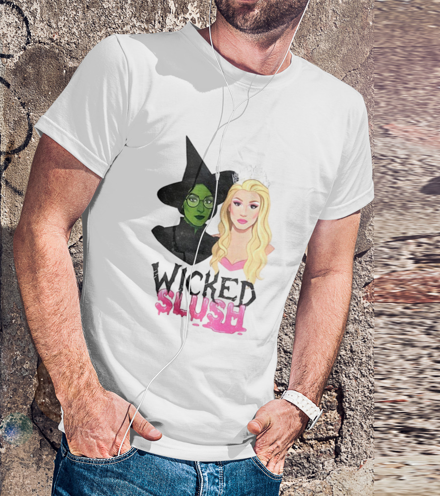 Wicked Slush Elphaba Glinda Disney Noobz T-Shirt