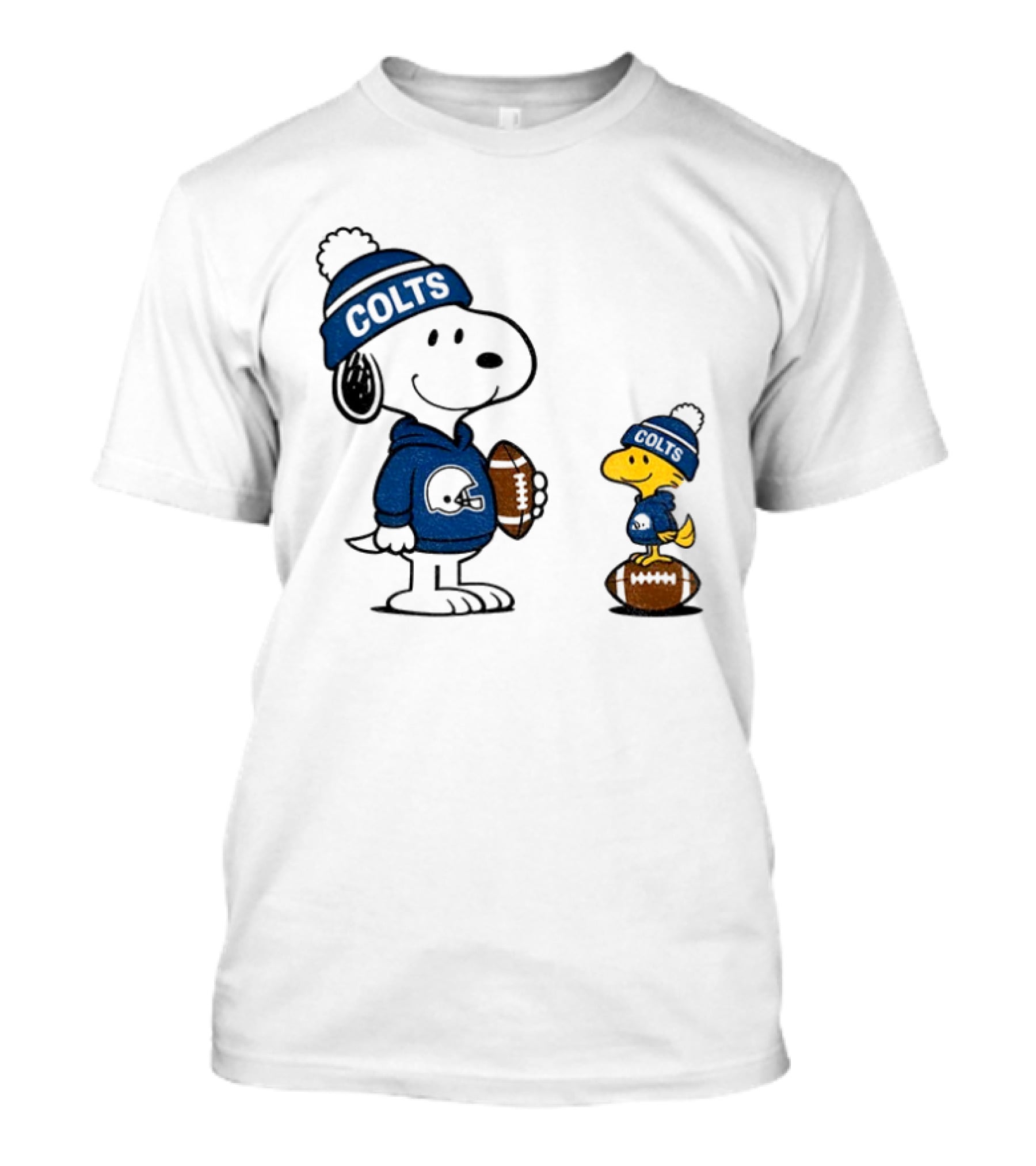 Indianapolis Colts Snoopy Woodstock NFL Football T-Shirt