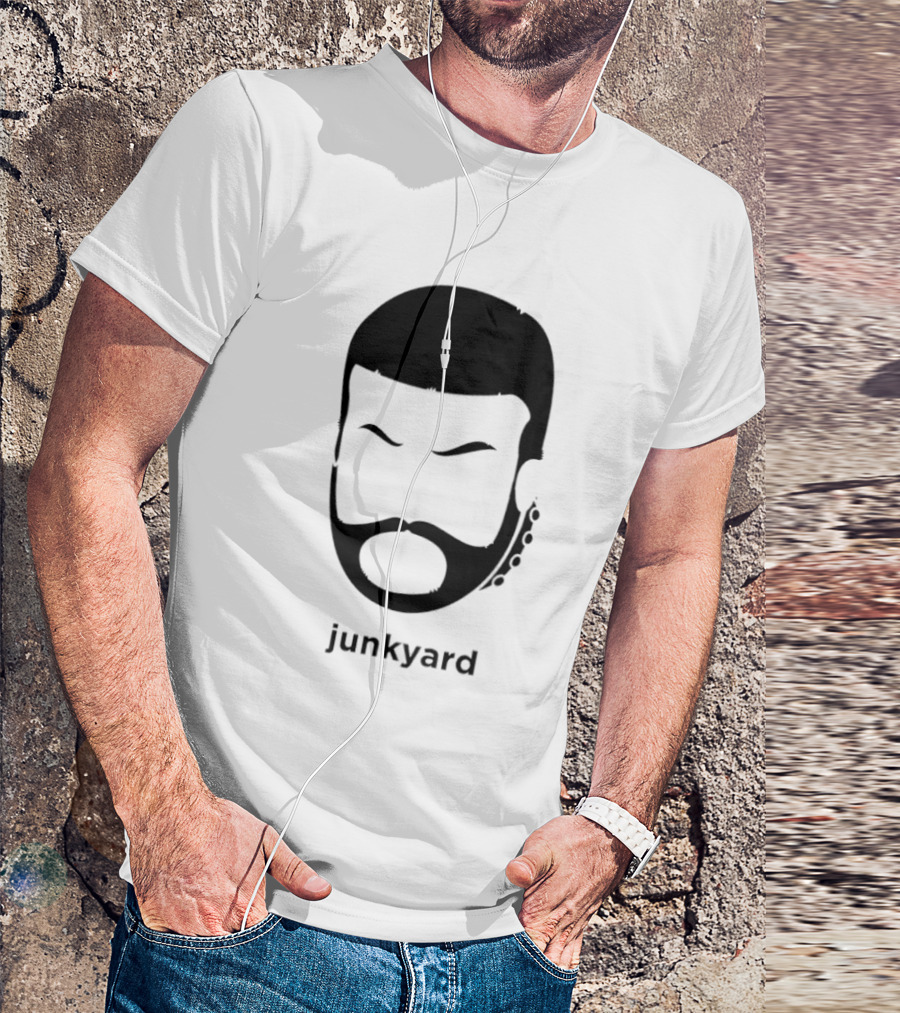 WWF Wrestling Legend Junkyard Dog Big Face Retro Look T-Shirt