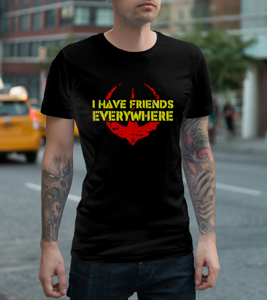 I Have Friends Everywhere Starbird T-Shirt