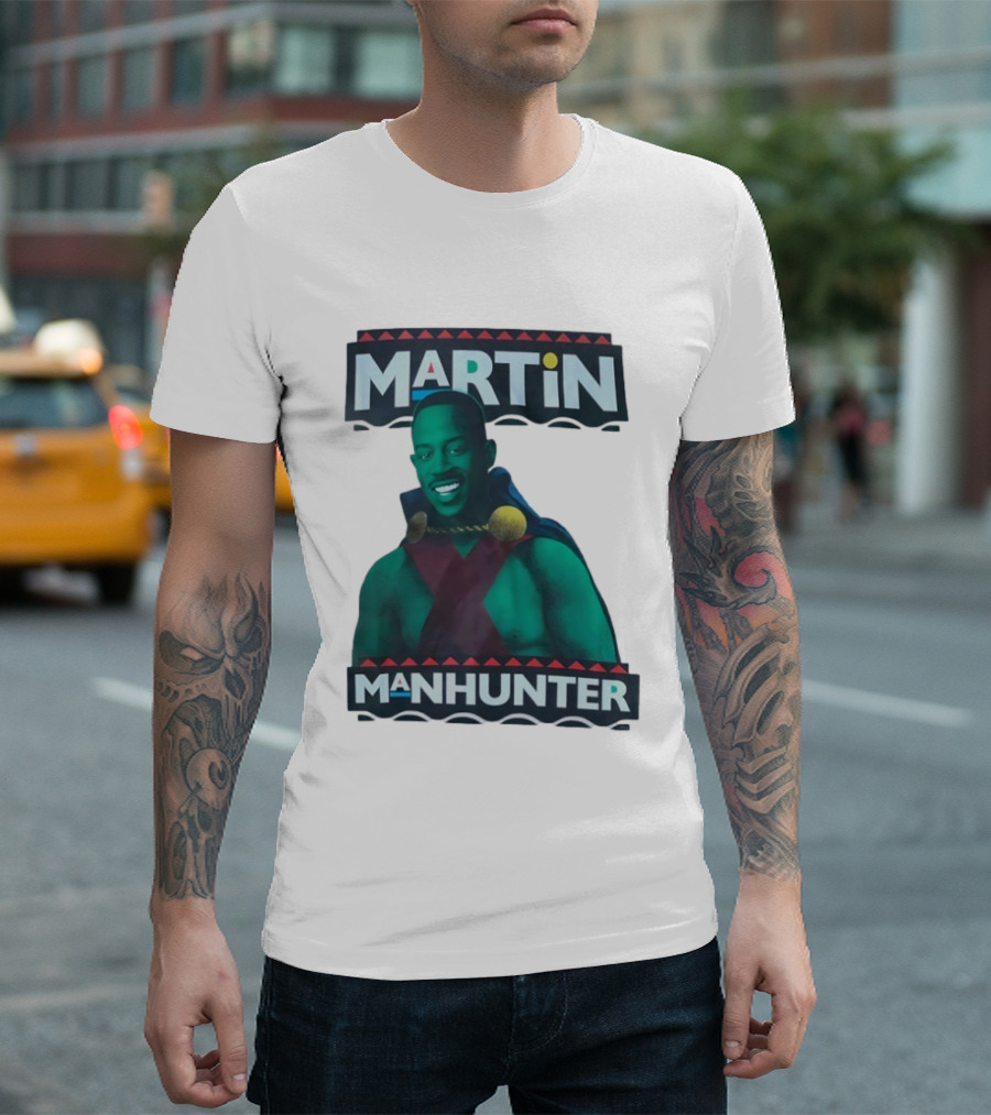 Martin Manhunter Vintage Mashup T-Shirt