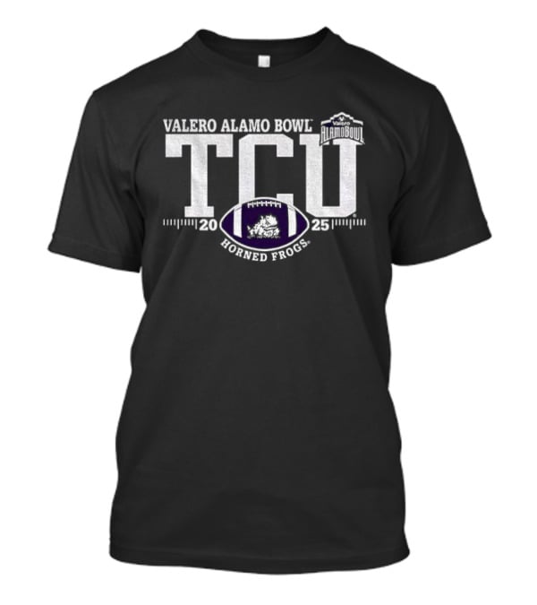 Valero Alamo Bowl TCU Horned Frogs 2025 Football T-Shirt