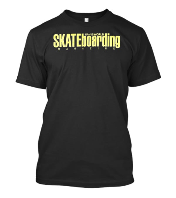 Transworld Skateboarding Magazine Classic Style Yellow T-Shirt