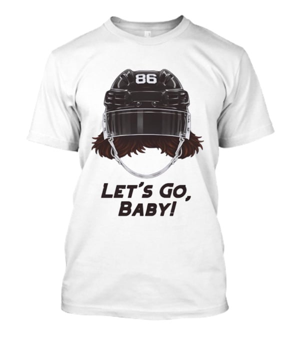 Jack Hughes Let’s Go Baby New Jersey Devils Hockey T-Shirt