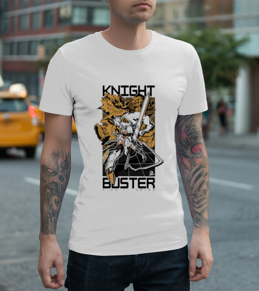 Knight Buster Aina Illumina Bold T-Shirt
