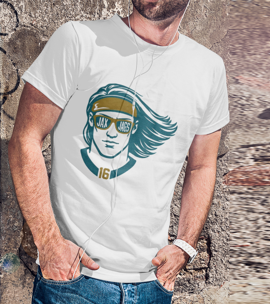 Trevor Lawrence Jax Jags Football Cartoon 16 T-Shirt