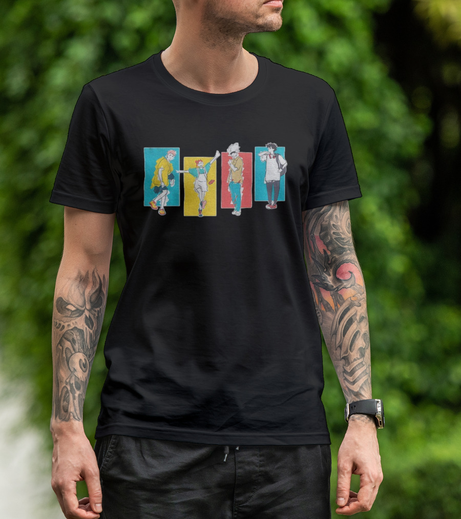 Best Friendo Jujutsu Kaisen Yuji Nobara Megumi Gojo Anime Characters T-Shirt