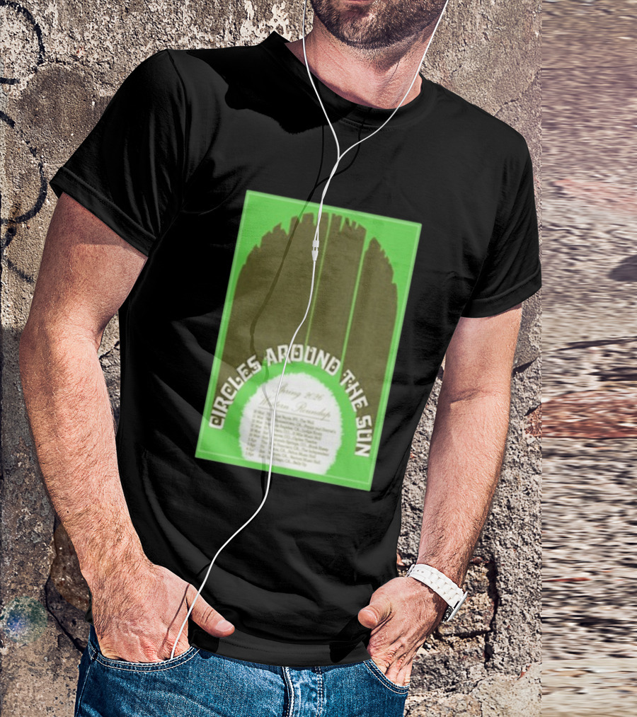 Circles Around The Sun Spring 2026 Western Roundup Tour Dates T-Shirt