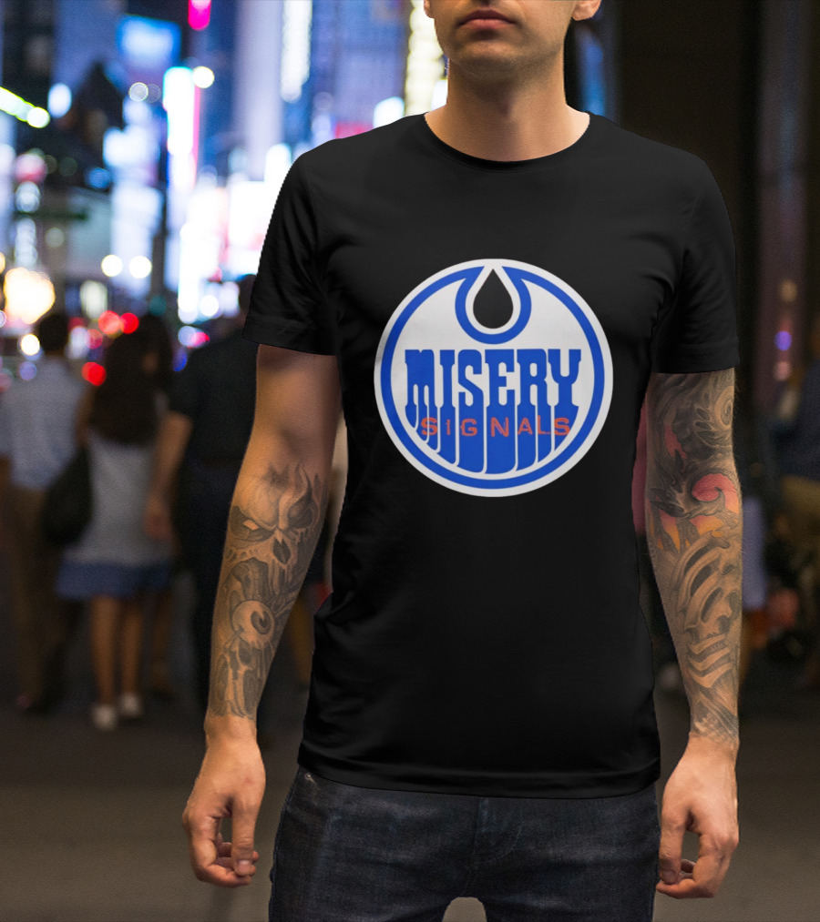 Misery Signals Oilers T-Shirt