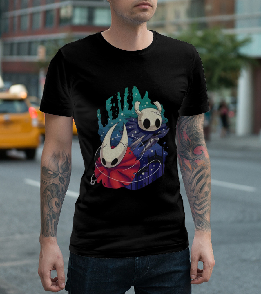 Protector Knight Silksong Hollow Knight Adventure T-Shirt