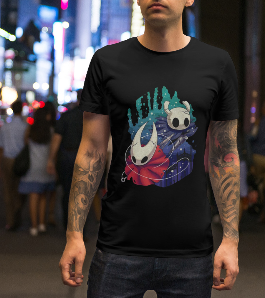Protector Knight Silksong Hollow Knight Adventure T-Shirt