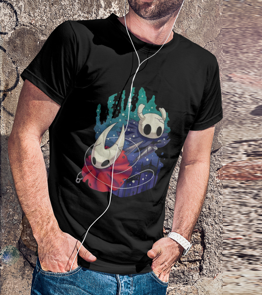 Protector Knight Silksong Hollow Knight Adventure T-Shirt
