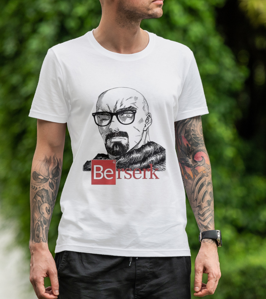 Berserk Anime Breaks Bad Inspired Fusion T-Shirt