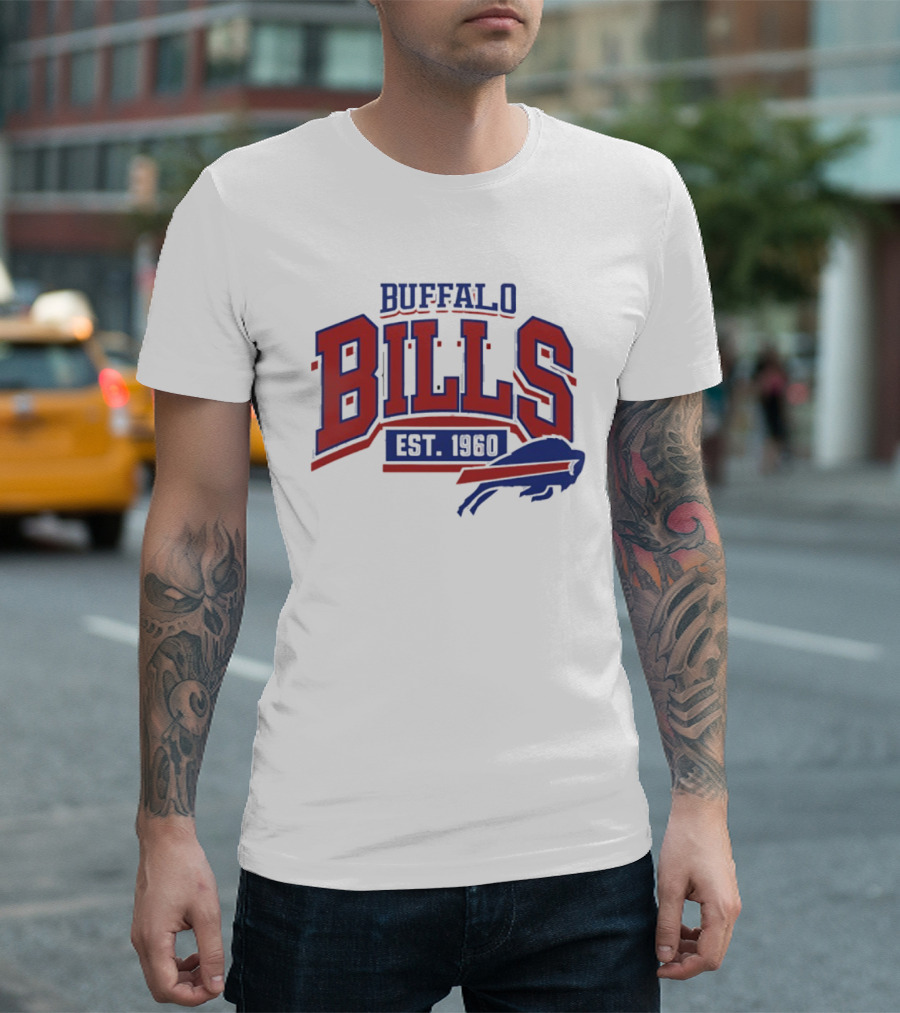 Buffalo Bills Est 1960 NFL Football Team T-Shirt