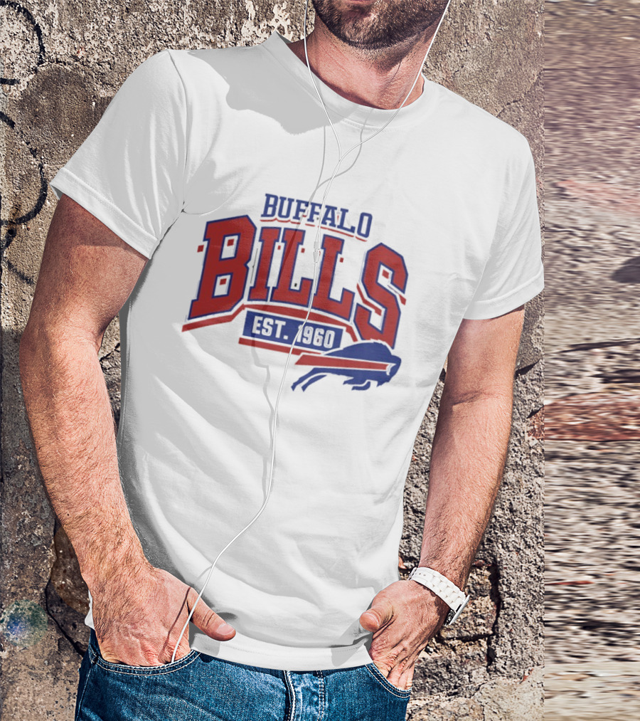 Buffalo Bills Est 1960 NFL Football Team T-Shirt