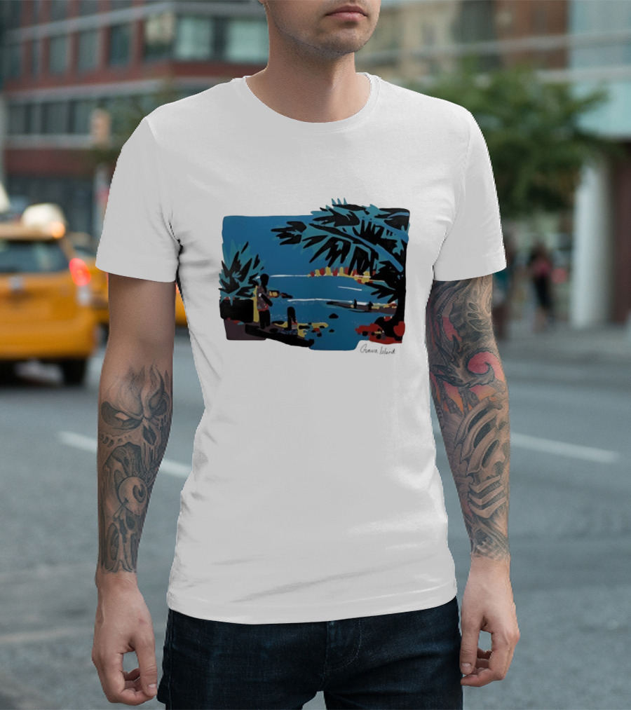 Childish Gambino Guava Island Tropical Vibes Scenic T-Shirt
