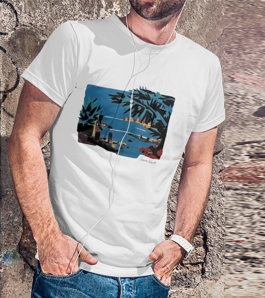Childish Gambino Guava Island Tropical Vibes Scenic T-Shirt