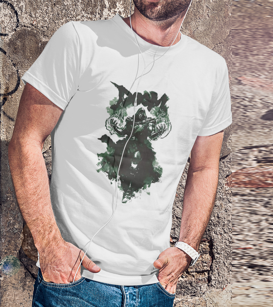 Doom Doctor Emperor Marvel Comics Green Aura T-Shirt