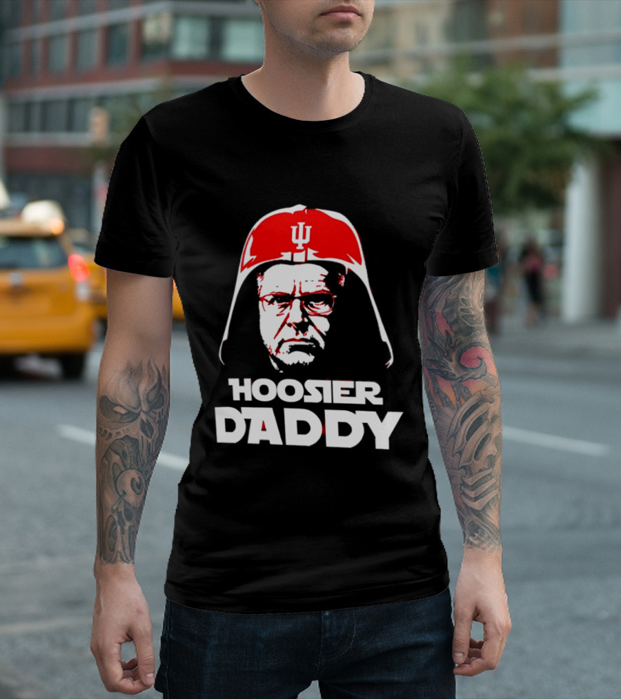 Indiana Hoosiers Football Hoosier Daddy Darian DeVries T-Shirt