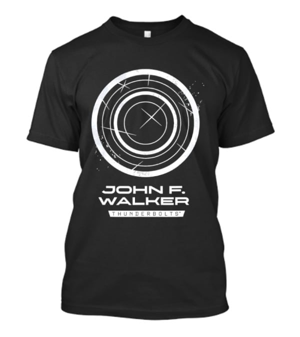John F Walker Thunderbolts Shield T-Shirt