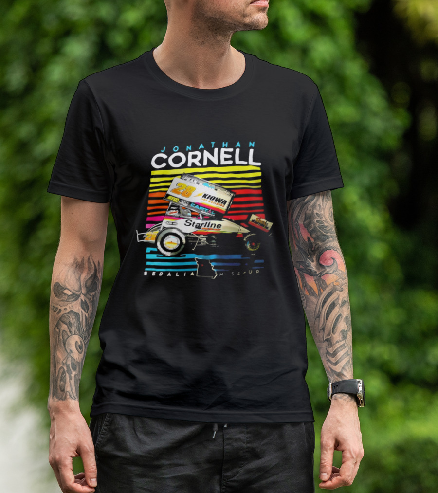 Jonathan Cornell Sedalia Missouri Kiowa Starline Car T-Shirt
