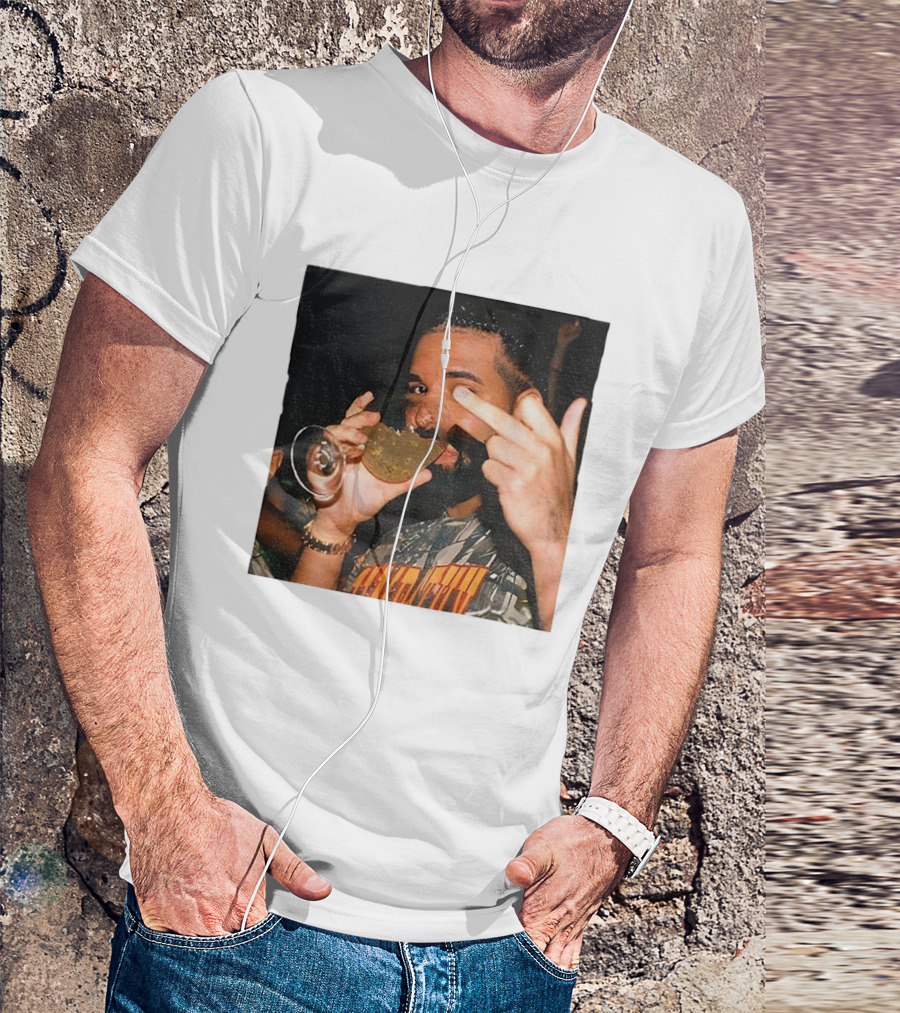 Drake Middle Finger Iceman Album 2025 T-Shirt