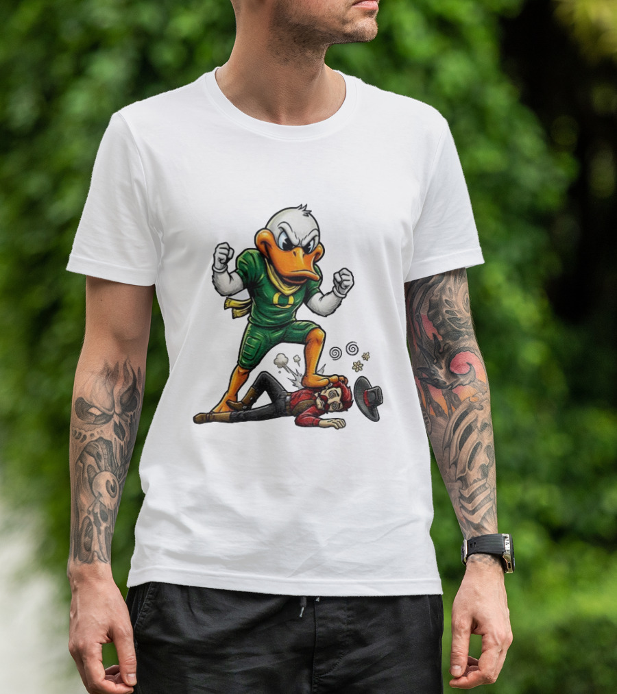 Oregon Ducks Defeat Texas Tech Orange Bowl Champs Victory T-Shirt