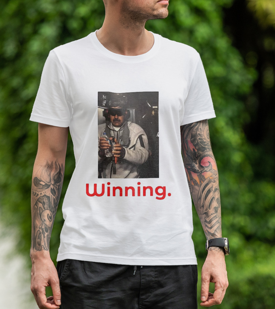 Winning Nicolás Maduro Venezuela Political Photo T-Shirt