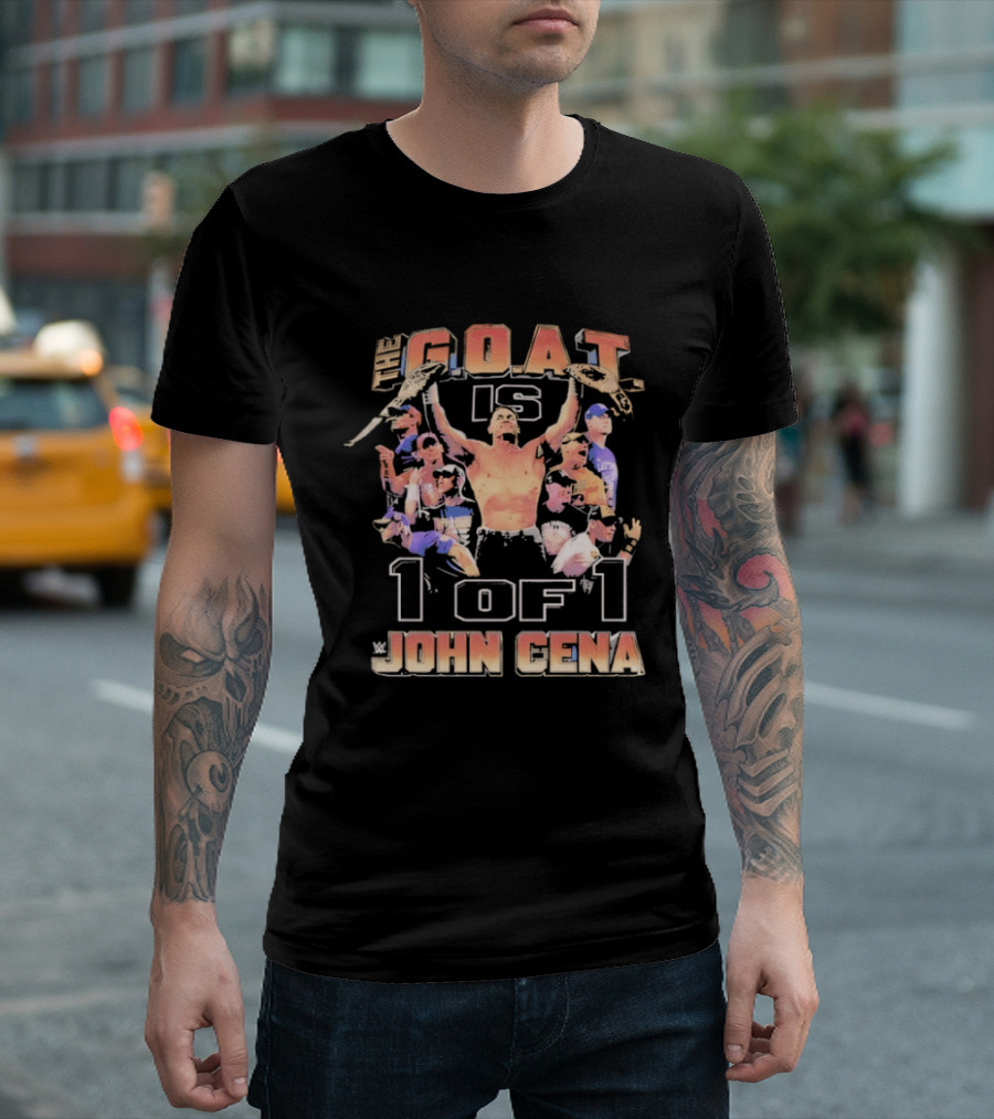 John Cena GOAT Is 1 Of 1 T-Shirt