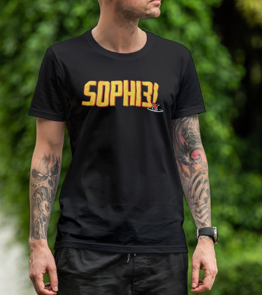 SOPHI3! Sophie Cunningham Indiana Fever WNBA T-Shirt