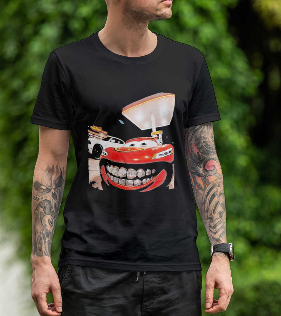 Cars Lightning McQueen Grills Radiator Springs Charger T-Shirt