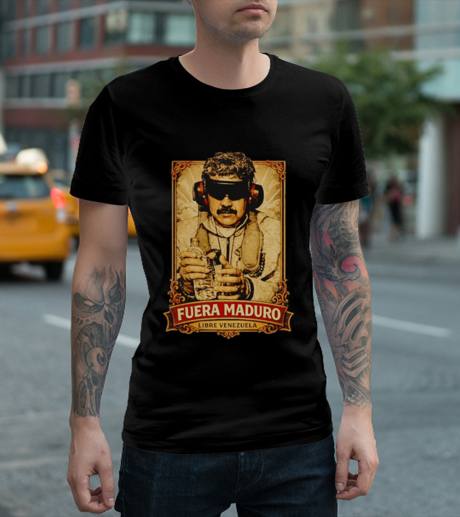 Fuera Maduro Libre Venezuela Protest T-Shirt