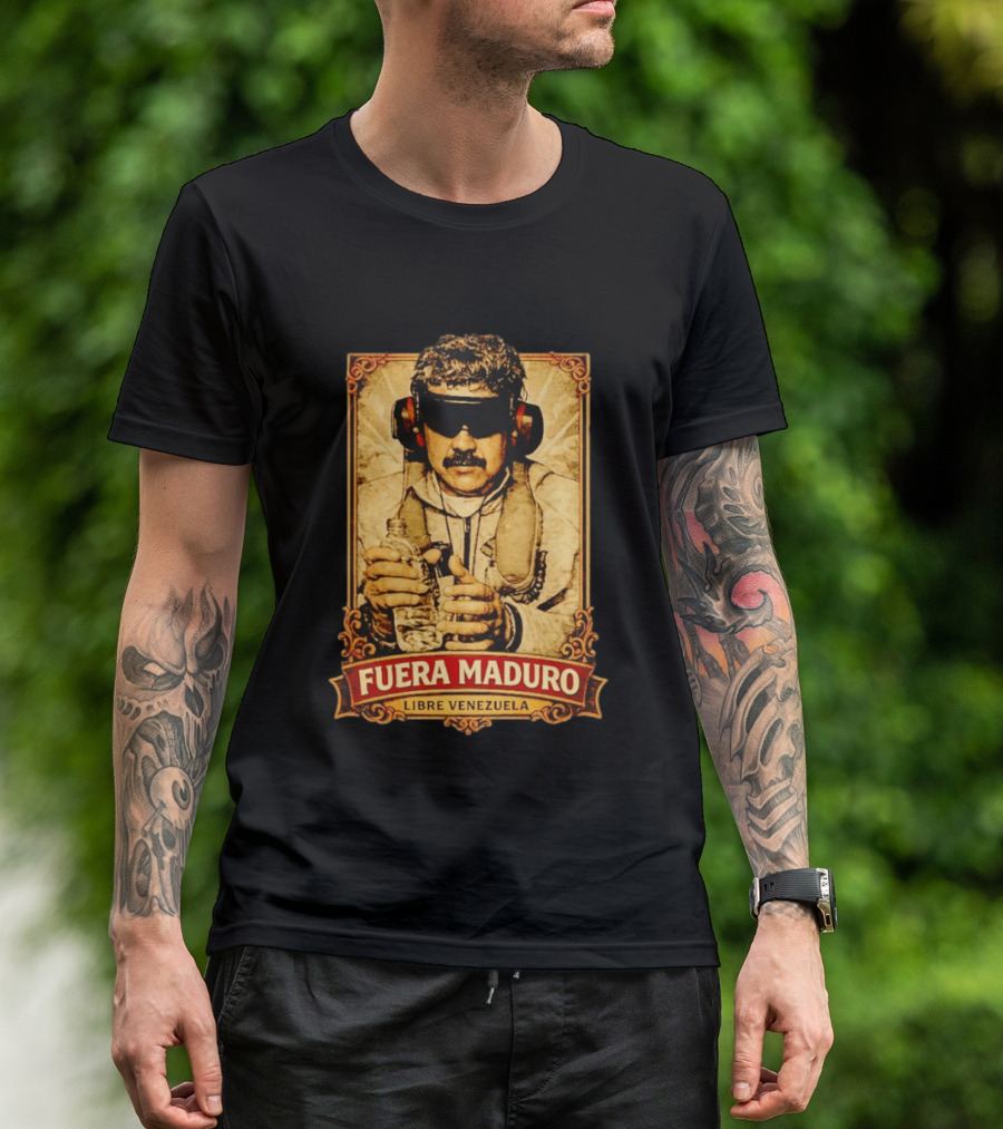 Fuera Maduro Libre Venezuela Protest T-Shirt