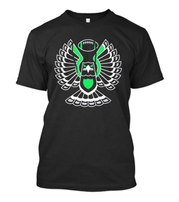 Seattle Seahawks Touchdown Hawk T-Shirt