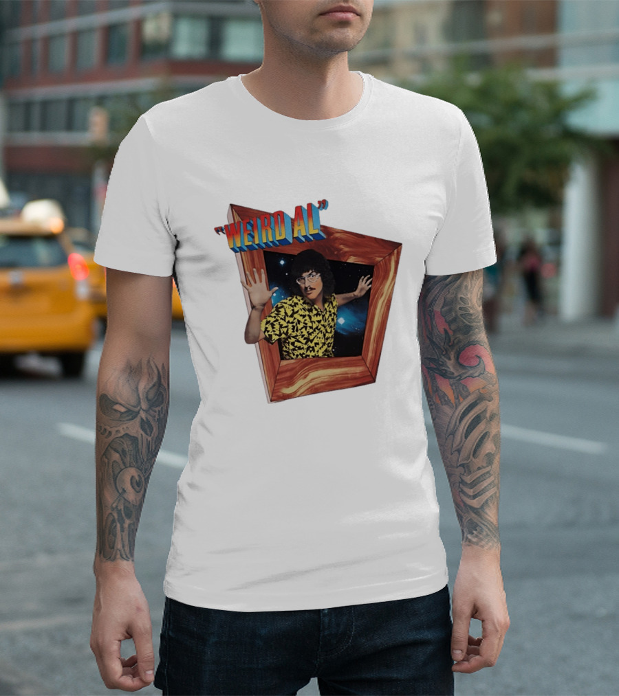 Weird Al Stranger Things Retro Galactic T-Shirt