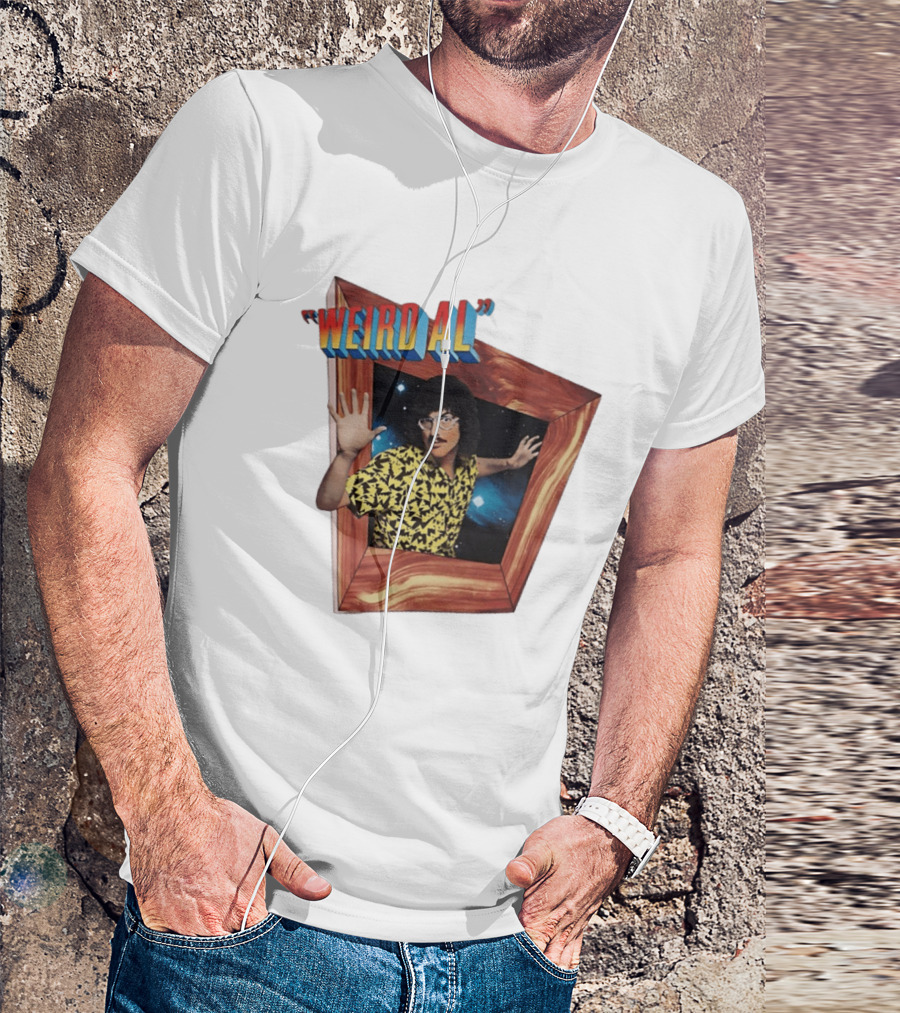 Weird Al Stranger Things Retro Galactic T-Shirt