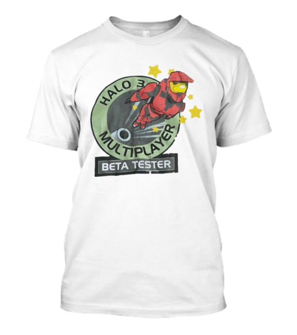 Halo 3 Multiplayer Beta Tester Exclusive Red Spartan T-Shirt