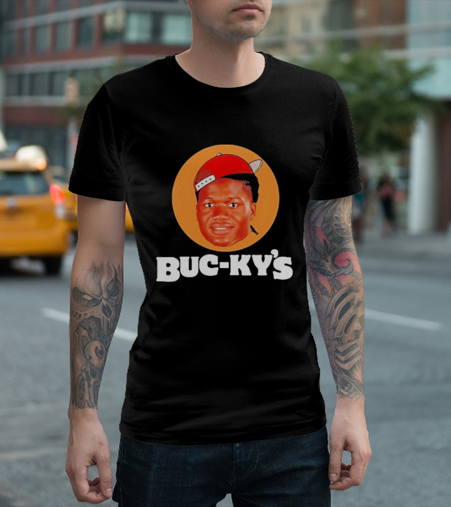 Buc Kys Bucky Irving Meme Tampa Bay Buccaneers Buc Ees T-Shirt