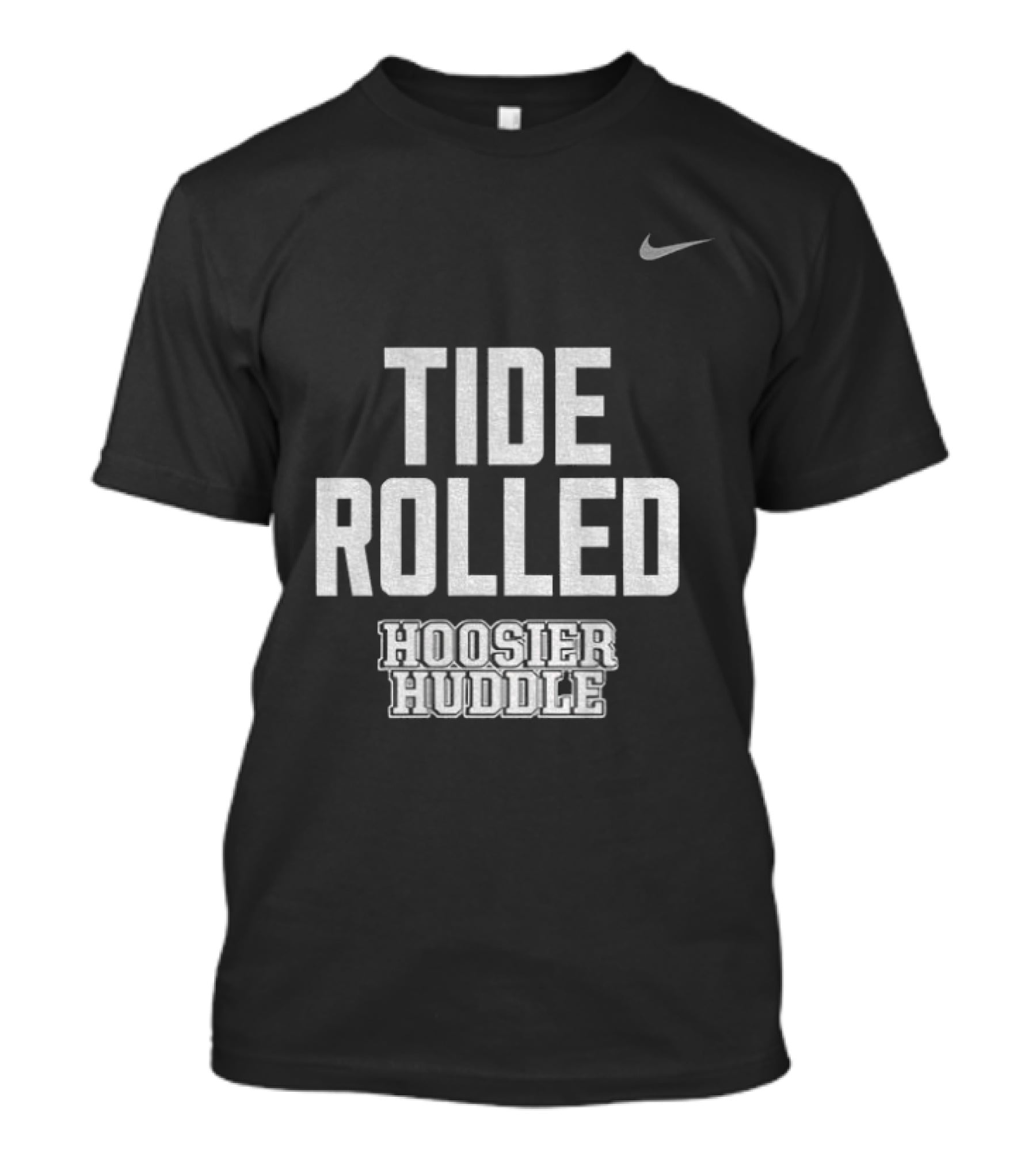 Indiana Hoosiers Football Tide Rolled Nike Hoosier Huddle 2026 T-Shirt